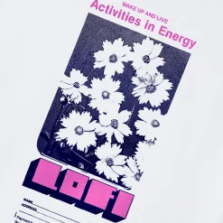 Lo-Fi Wake-Up Tee - White