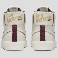 Nike SB & Welcome Madrid Zoom Blazer Mid - Sail / Dark Beetroot