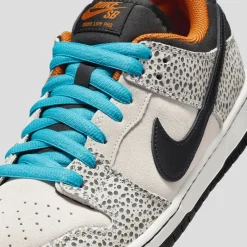Nike SB Dunk Low Olympic Safari - Phantom / Chlorine Blue-Black