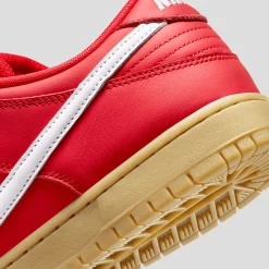 Nike SB Dunk Low Pro - University Red / White