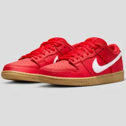 Nike SB Dunk Low Pro - University Red / White