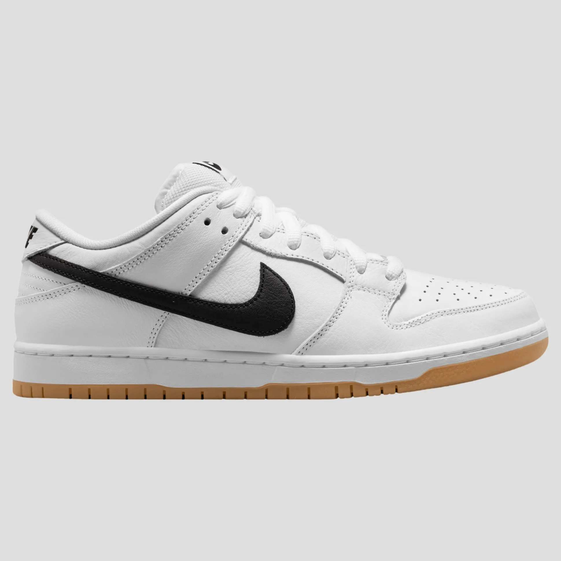 Nike SB Dunk Low Pro Iso - White / Black / Gum