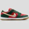 Nike SB Dunk Low Seattle Super Sonics Pro Premium - Fir /White /Gold /