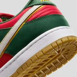 Nike SB Dunk Low Seattle Super Sonics Pro Premium - Fir /White /Gold /