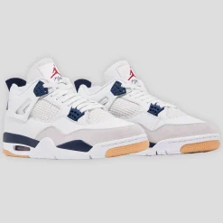 Nike SB x Air Jordan 4 Retro SB - Summit White / White - Navy - Neutra