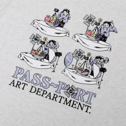 Pass~Port Art Dept. Tee - Ash
