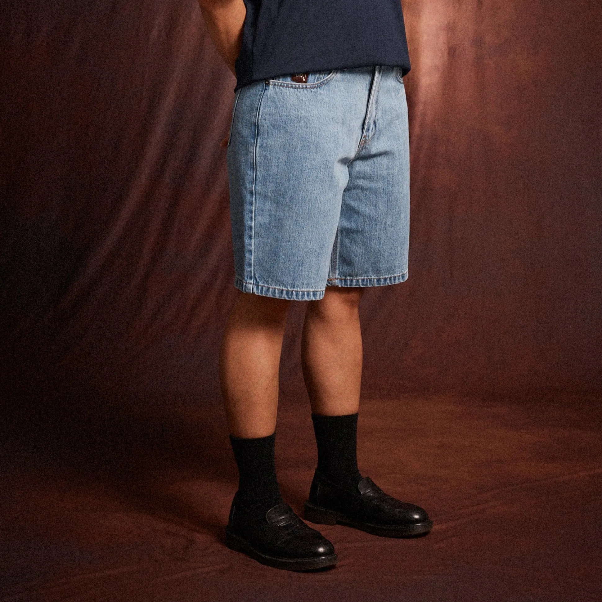 Pass~Port Australian Manufactured Denim Short - Light Indigo