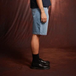 Pass~Port Australian Manufactured Denim Short - Light Indigo