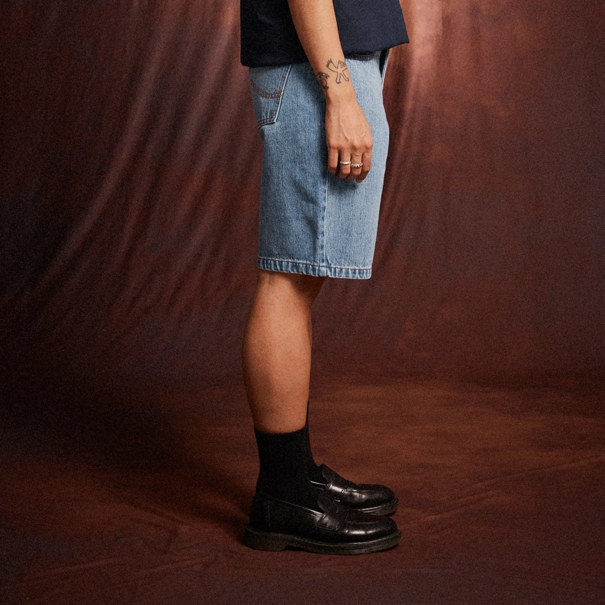Pass~Port Australian Manufactured Denim Short - Light Indigo