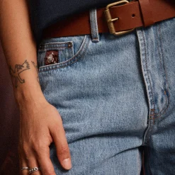 Pass~Port Australian Manufactured Denim Short - Light Indigo