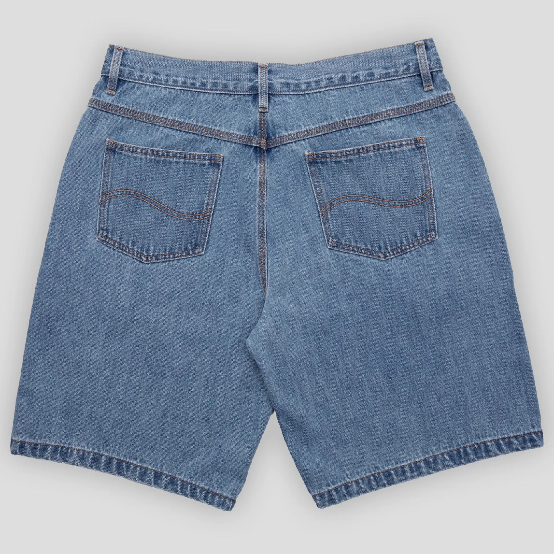 Pass~Port Australian Manufactured Denim Short - Light Indigo
