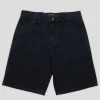 Pass~Port Blended Recycled Cotton Workers Club Jean Short - Washed Bla