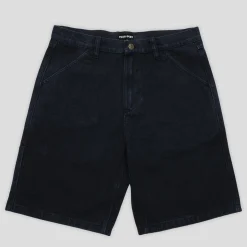 Pass~Port Blended Recycled Cotton Workers Club Jean Short - Washed Bla