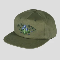 Pass~Port Bloom Workers Cap - Military Green