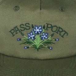 Pass~Port Bloom Workers Cap - Military Green