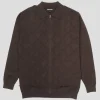 Pass~Port Brasco Zip Long Sleeve Knit - Choc