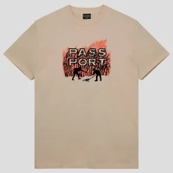 Pass~Port Brush Fire Tee - Sand