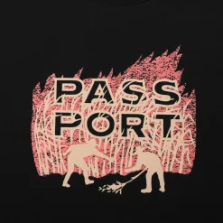 Pass~Port Brush Fire Tee - Black