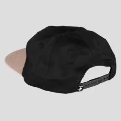 Pass~Port Bulb Logo Cap - Black / Khaki