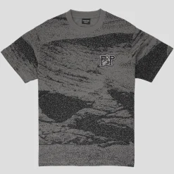 Pass~Port Cave~in Tee - Charcoal