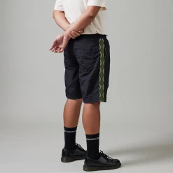 Pass~Port Coiled RPET Casual Short - Black