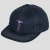 Pass~Port Corkscrew 5 Panel Cap - Navy