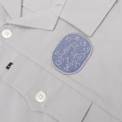 Pass~Port Cowpoke Casual Shirt - Silver