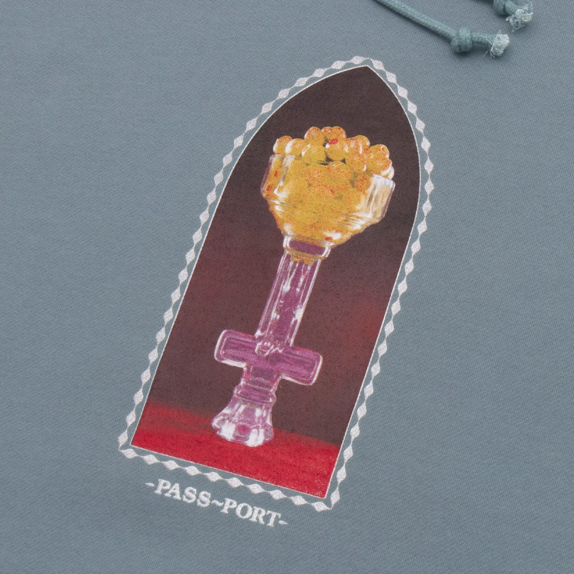 Pass~Port Crystal Olives Hoodie - Alpine Blue