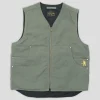 Pass~Port Diggers Club Vest - Moss
