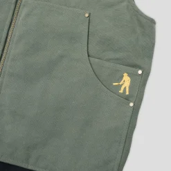 Pass~Port Diggers Club Vest - Moss