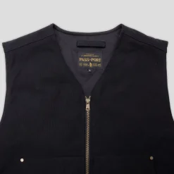 Pass~Port Diggers Club Vest - Black