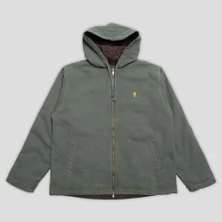 Pass~Port Diggers Club Zip Hoodie - Olive