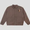 Pass~Port Dine Em' Workers Jacket - Chocolate