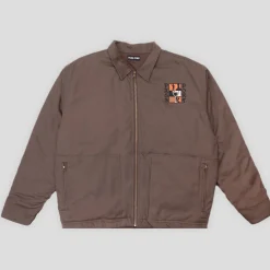Pass~Port Dine Em' Workers Jacket - Chocolate