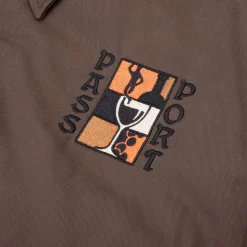 Pass~Port Dine Em' Workers Jacket - Chocolate