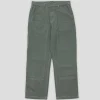 Pass~Port Double Knee Diggers Club Pant - Washed Forest Green
