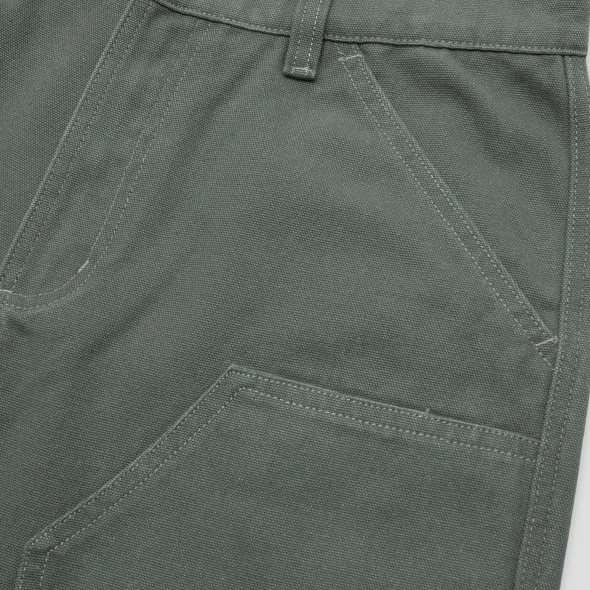 Pass~Port Double Knee Diggers Club Pant - Washed Forest Green