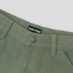 Pass~Port Double Knee Diggers Club Short - Moss