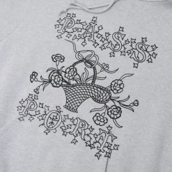 Pass~Port Edible Flowers Hoodie - Ash