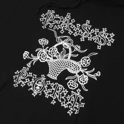 Pass~Port Edible Flowers Hoodie - Black