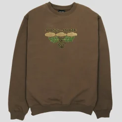 Pass~Port Emblem Appliqué Sweater - Choc