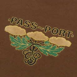 Pass~Port Emblem Appliqué Sweater - Choc