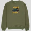 Pass~Port Fast Duck Sweater - Olive