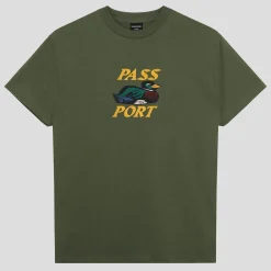 Pass~Port Fast Duck Tee - Olive