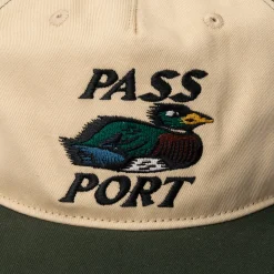 Pass~Port Fast Duck Workers Trucker - Cream / Elm