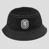 Pass~Port Fountain RPET Bucket Hat - Black