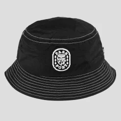 Pass~Port Fountain RPET Bucket Hat - Black