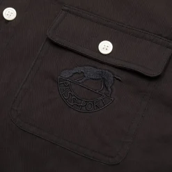 Pass~Port Fretworks Vineyard Shirt Long-sleeve - Black