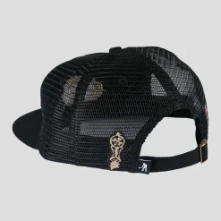 Pass~Port Fretworks Workers Trucker - Black