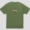 Pass~Port Frog Lure Organic Cotton Tee - Dark Olive